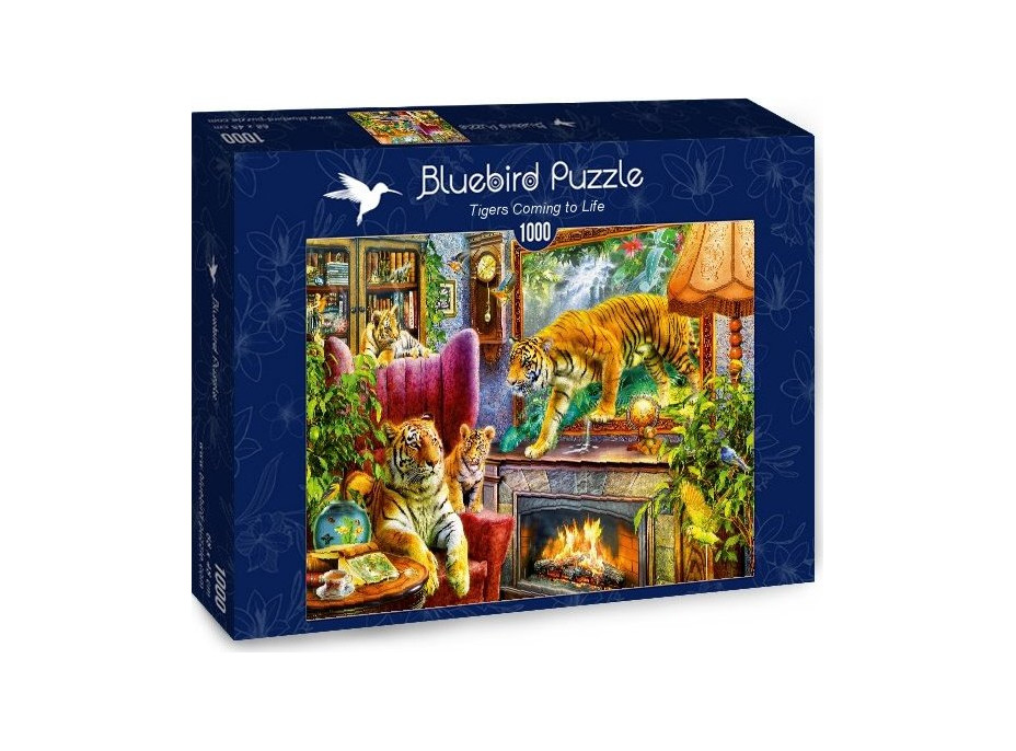 BLUEBIRD Puzzle Tigre ožívajú 1000 dielikov