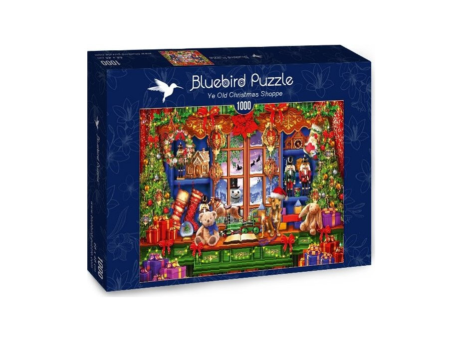 BLUEBIRD Puzzle Vianočné hračky 1000 dielikov