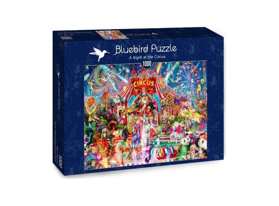 BLUEBIRD Puzzle Večer v cirkuse 1000 dielikov