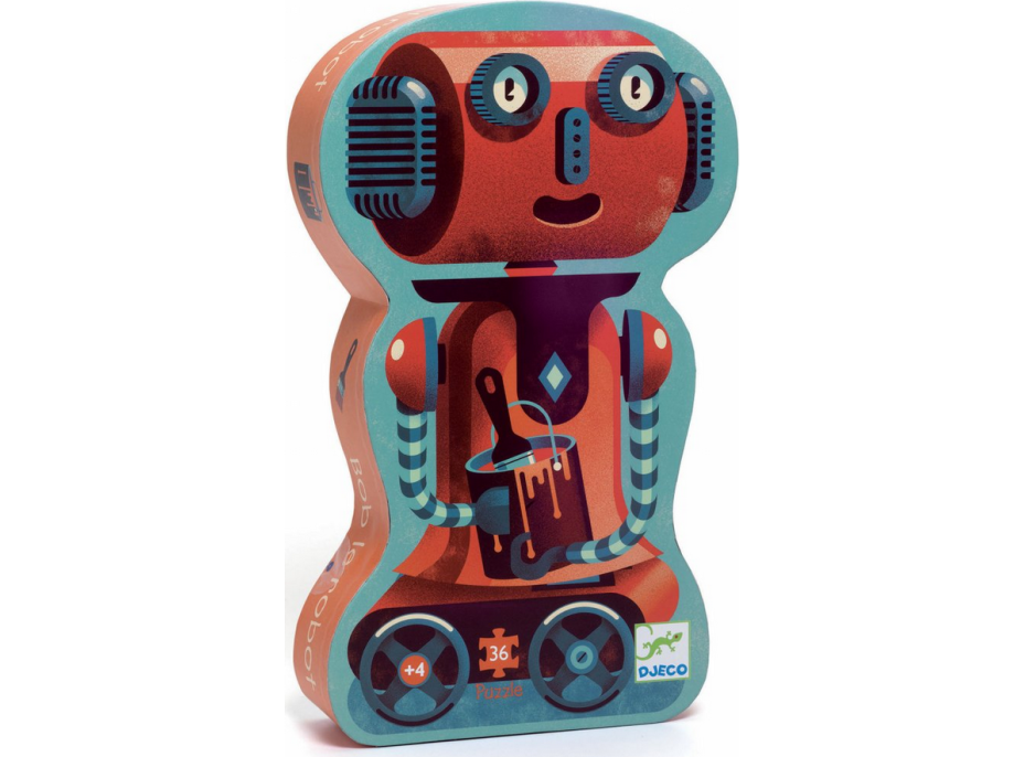 DJECO Puzzle Robot 36 dielikov