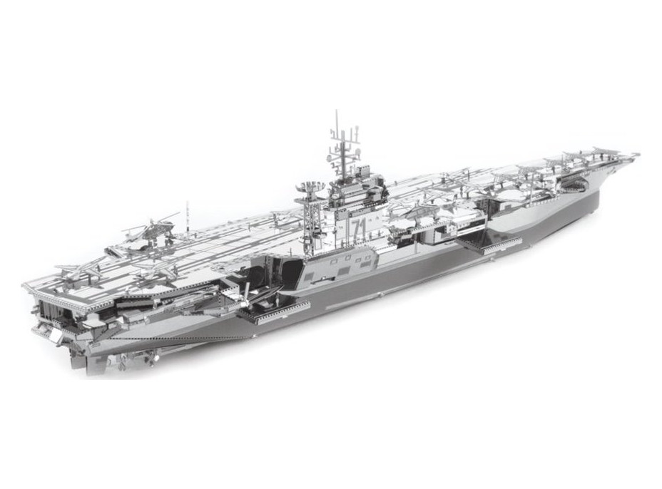 METAL EARTH 3D puzzle Lietadlová loď USS Theodore Roosevelt CVN-71 (ICONX)