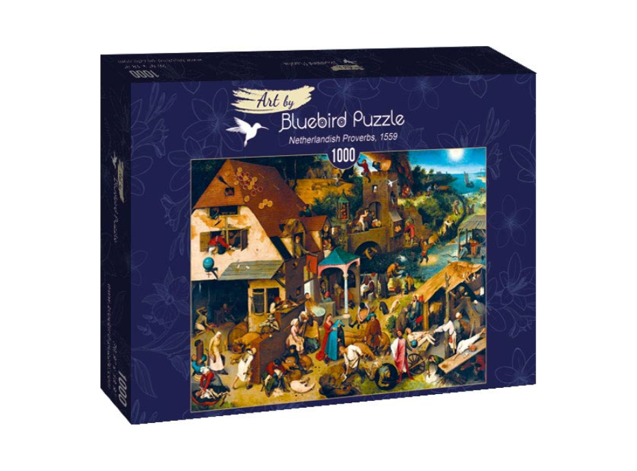 BLUEBIRD Puzzle Holandské príslovia 1000 dielikov