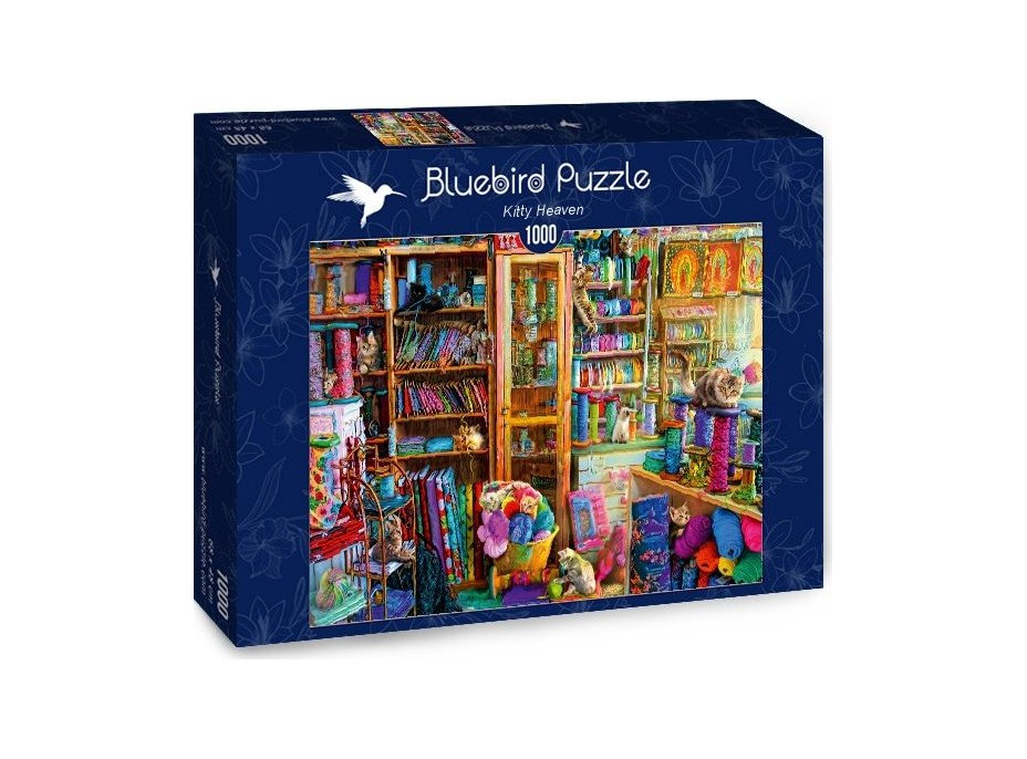 BLUEBIRD Puzzle Mačacie raj 1000 dielikov