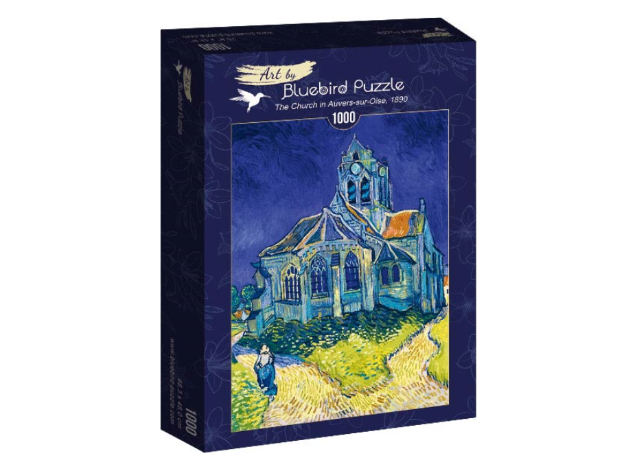 BLUEBIRD Puzzle Kostol v Auvers-sur-Oise 1000 dielikov