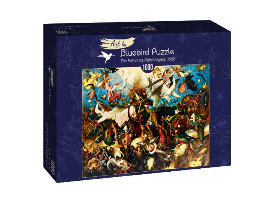 BLUEBIRD Puzzle Pád rebelských anjelov 1000 dielikov