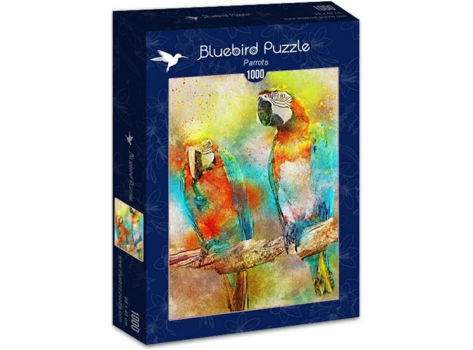 BLUEBIRD Puzzle Papagáje 1000 dielikov