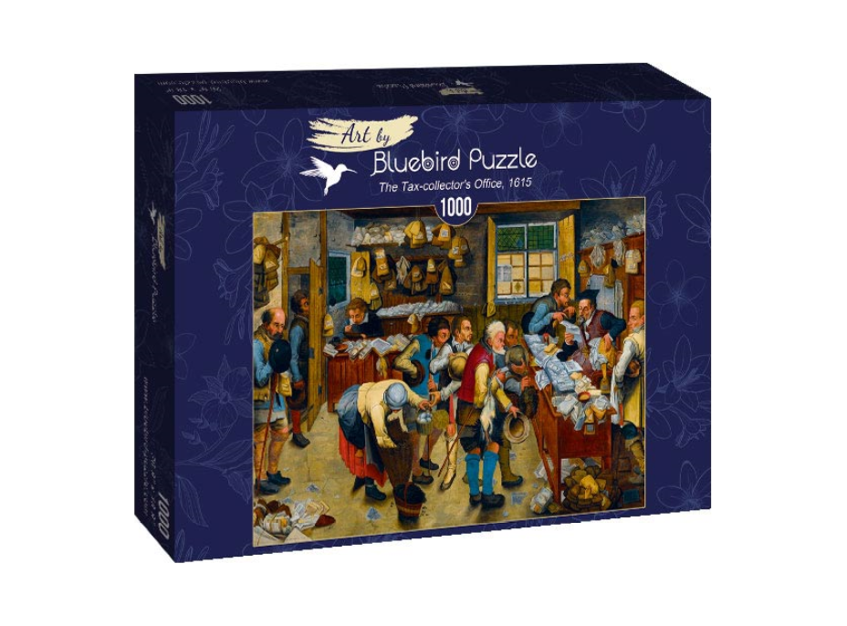 BLUEBIRD Puzzle Výberca daní 1000 dielikov