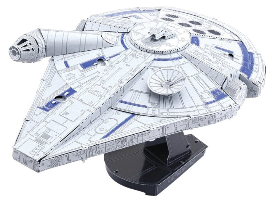 METAL EARTH 3D puzzle Star Wars: Lando&#39;s Millenium Falcon (ICONX)