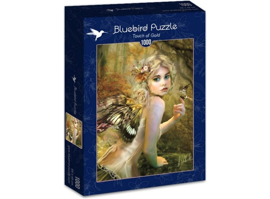 BLUEBIRD Puzzle Dotyk zlata 1000 dielikov