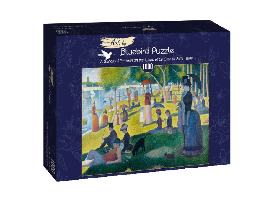 BLUEBIRD Puzzle Nedeľné popoludnie na ostrove La Grande Jatte 1000 dielikov