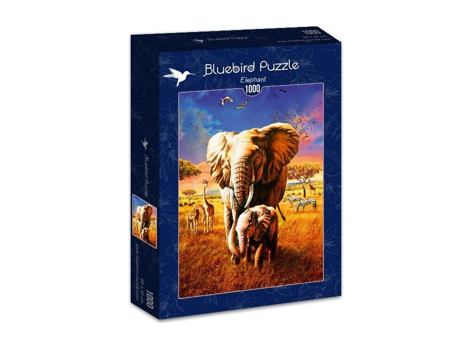 BLUEBIRD Puzzle Slony 1000 dielikov