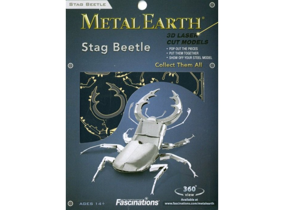 METAL EARTH 3D puzzle Roháč obyčajný