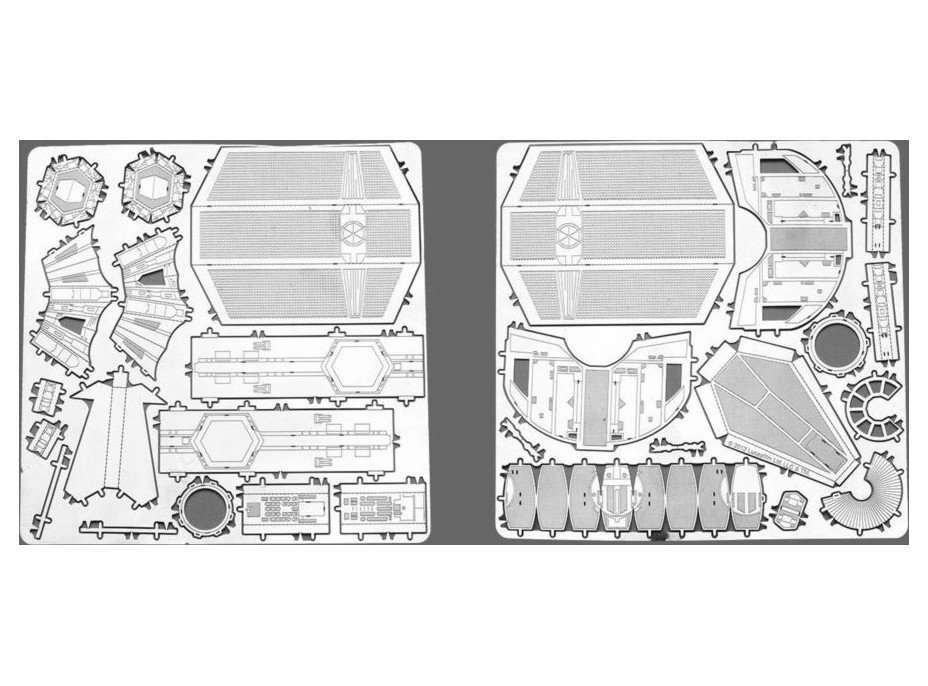 METAL EARTH 3D puzzle Star Wars: Darth Vader&#39;s Tie Fighter