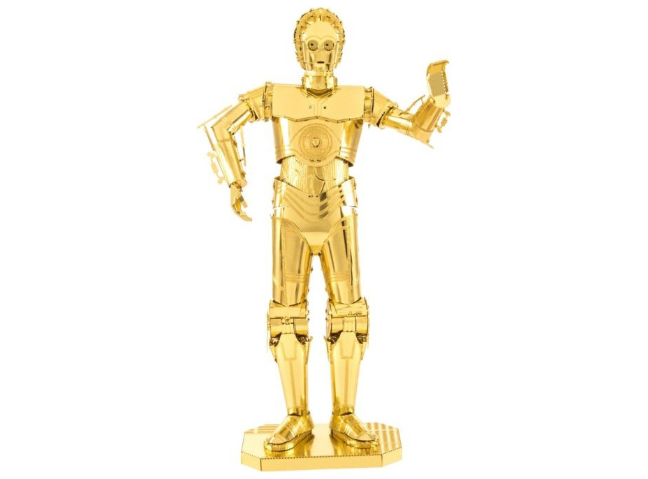 METAL EARTH 3D puzzle Star Wars: C-3PO (zlatý)