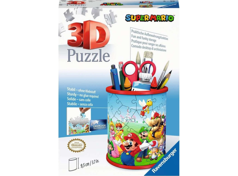 RAVENSBURGER 3D puzzle stojan: Super Mario 54 dielikov