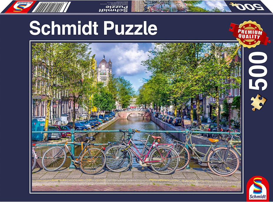 SCHMIDT Puzzle Amsterdam 500 dielikov