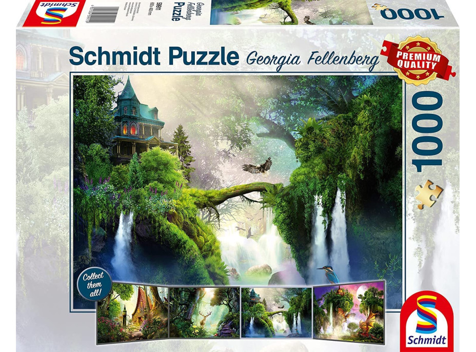 SCHMIDT Puzzle Čarovná jar 1000 dielikov