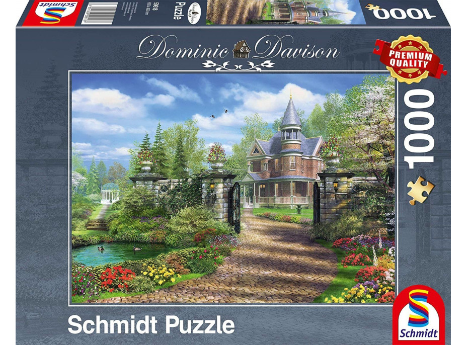 SCHMIDT Puzzle Idylické vidiecke stavenie 1000 dielikov