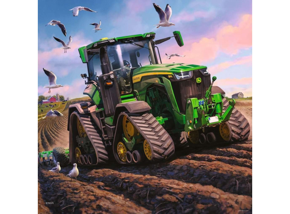 RAVENSBURGER Puzzle John Deere v akcii 3x49 dielikov