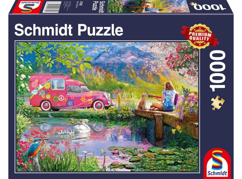 SCHMIDT Puzzle Pokoj na zemi 1000 dielikov