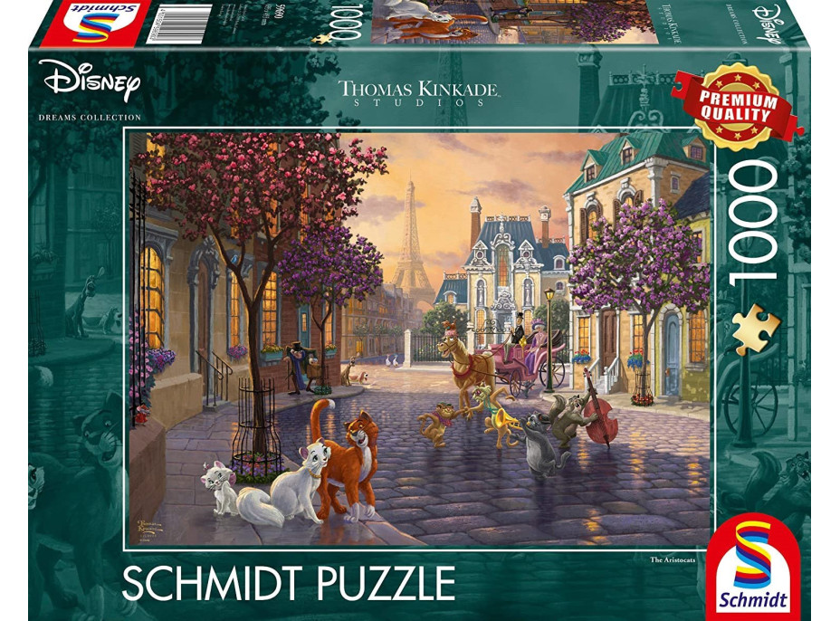 SCHMIDT Puzzle Aristokočky 1000 dielikov