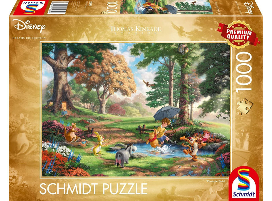 SCHMIDT Puzzle Medvedík Pú 1000 dielikov