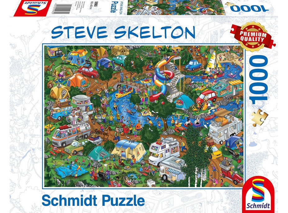 SCHMIDT Puzzle Odpočinok od každodenného života 1000 dielikov