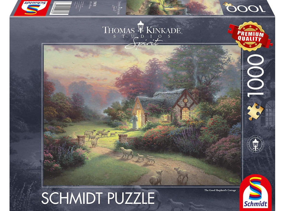 SCHMIDT Puzzle Spirit: Pastierska chata 1000 dielikov