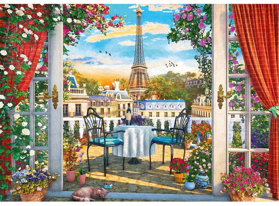 SCHMIDT Puzzle Terasa v Paríži 1000 dielikov