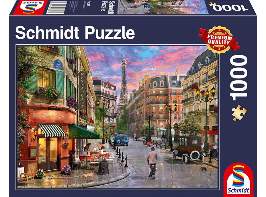 SCHMIDT Puzzle Ulička k Eiffelovej veži 1000 dielikov