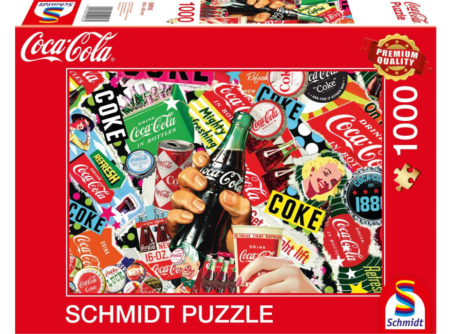 SCHMIDT Puzzle Coca Cola je to! 1000 dielikov