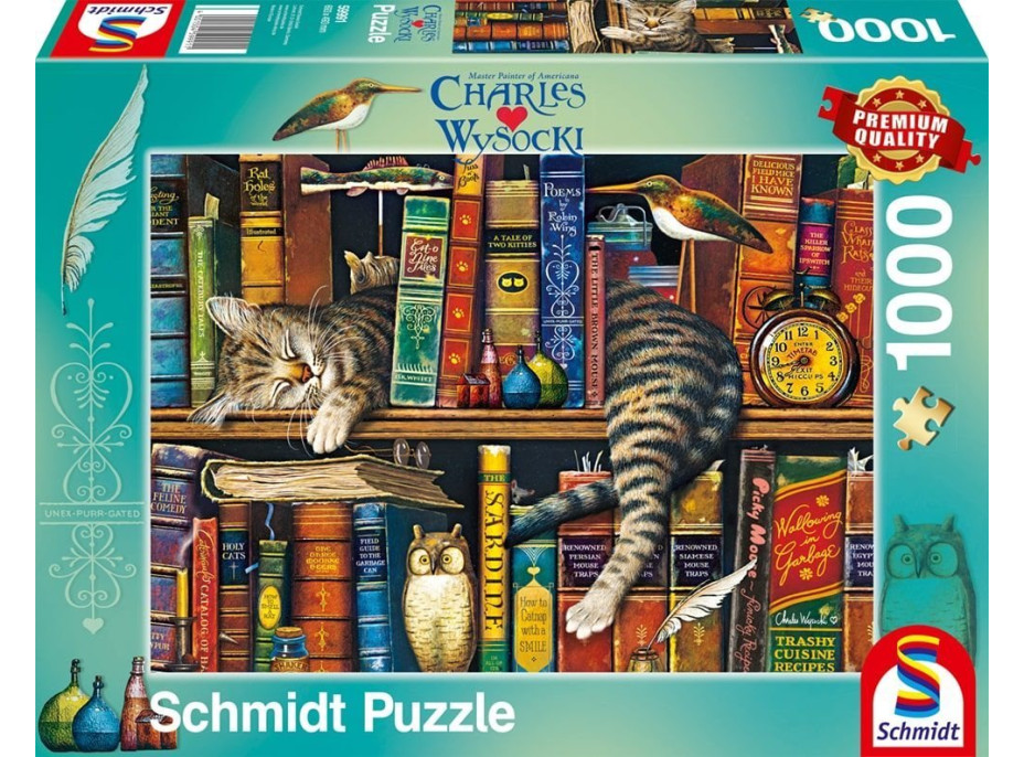 SCHMIDT Puzzle Frederick gramotný 1000 dielikov