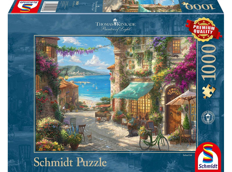 SCHMIDT Puzzle Talianska kaviareň 1000 dielikov