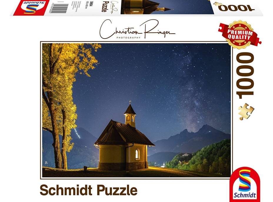 SCHMIDT Puzzle Mliečna dráha nad Locksteinom 1000 dielikov