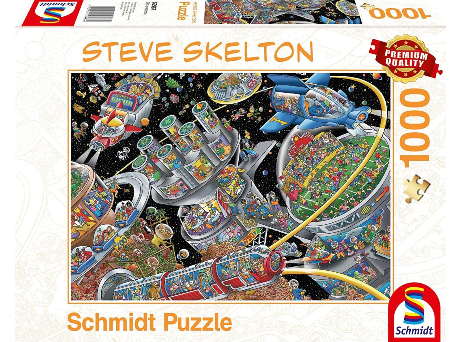 SCHMIDT Puzzle Vesmírna kolónia 1000 dielikov