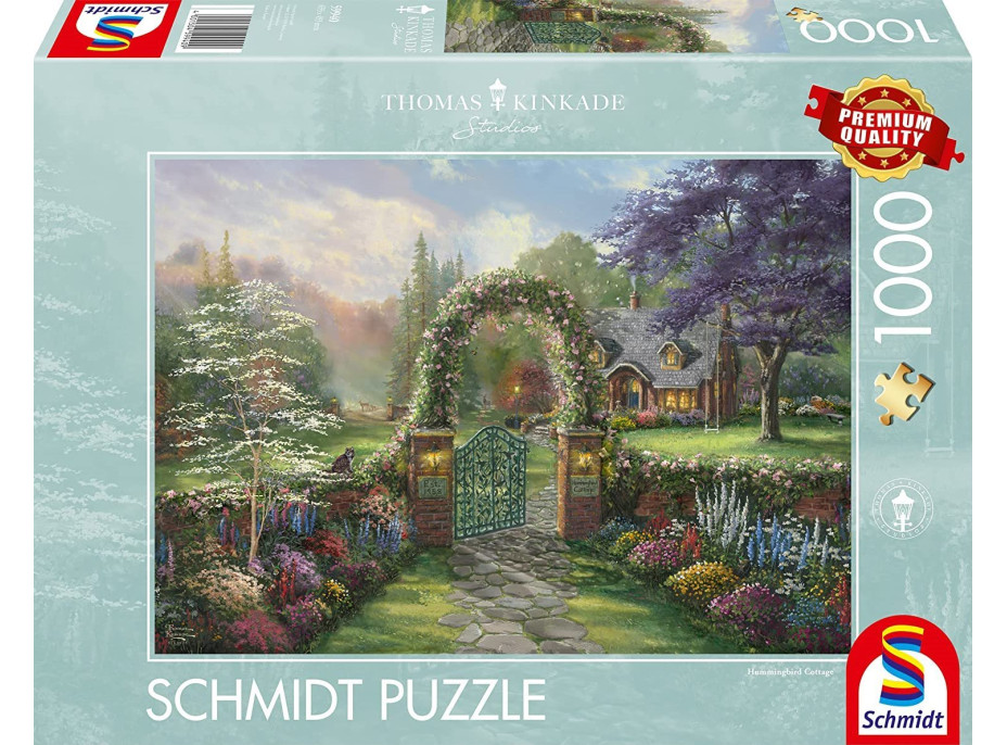 SCHMIDT Puzzle Chalúpka s kolibríkmi 1000 dielikov