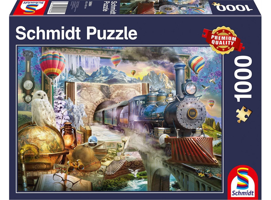 SCHMIDT Puzzle Čarovná cesta 1000 dielikov