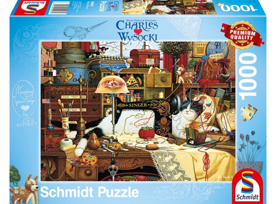 SCHMIDT Puzzle Maggie neporiadnice 1000 dielikov