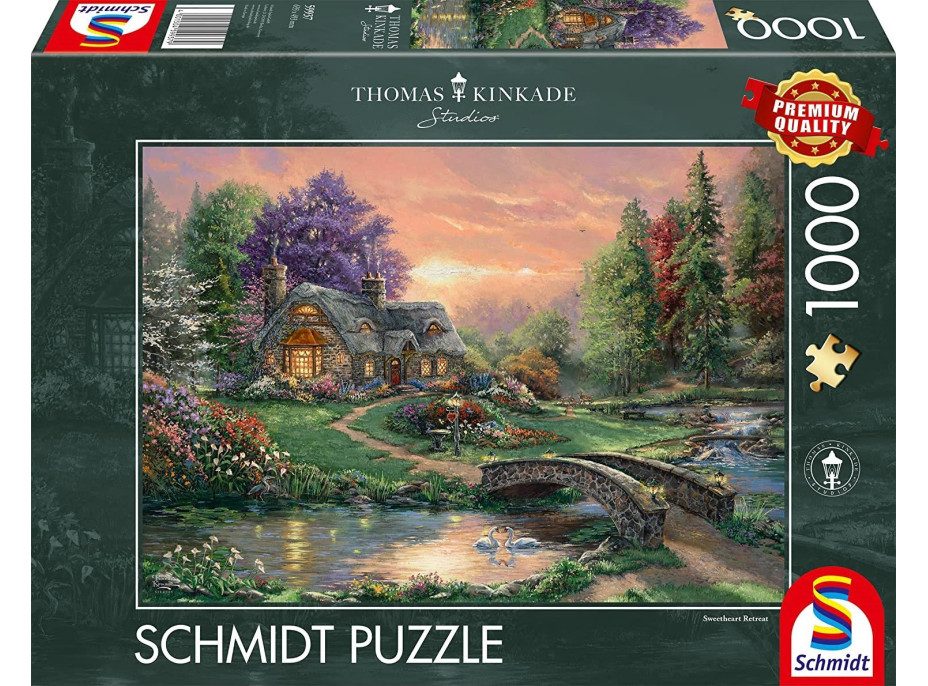 SCHMIDT Puzzle Útočisko mojej lásky 1000 dielikov