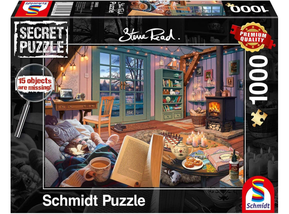 SCHMIDT Secret puzzle V prázdninovom dome 1000 dielikov