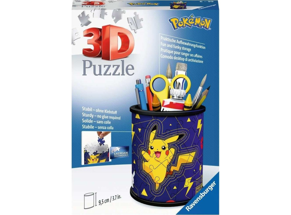 RAVENSBURGER 3D puzzle stojan: Pokémon 54 dielikov