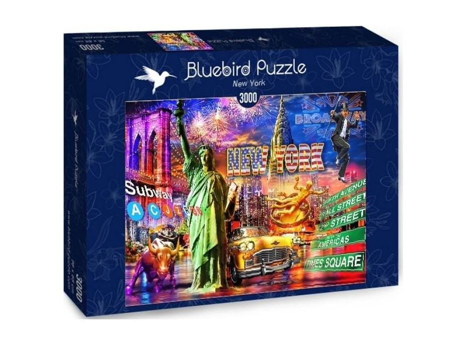 BLUEBIRD Puzzle New York 3000 dielikov