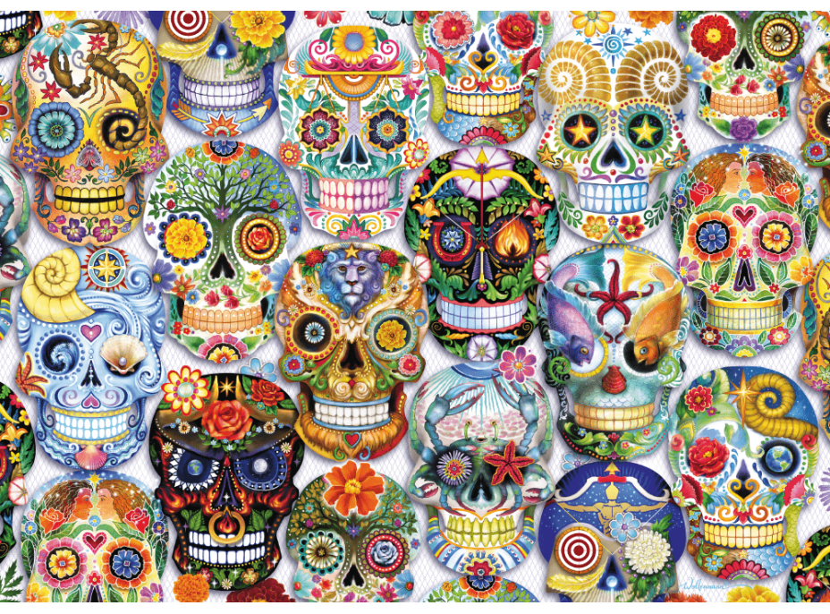 SCHMIDT Puzzle La Catrina 2000 dielikov