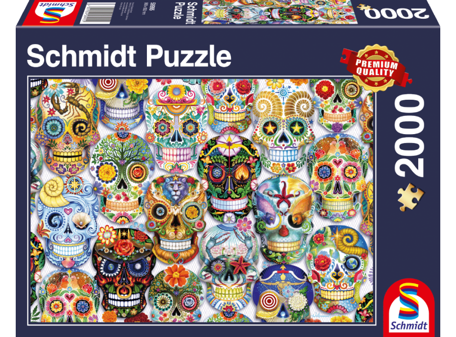 SCHMIDT Puzzle La Catrina 2000 dielikov