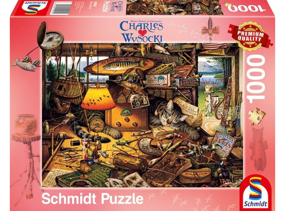 SCHMIDT Puzzle Max v Adirondackom pohorí 1000 dielikov