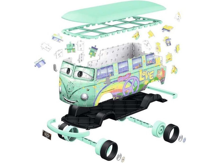 RAVENSBURGER 3D puzzle Autobus Cars: Fillmore 162 dielikov