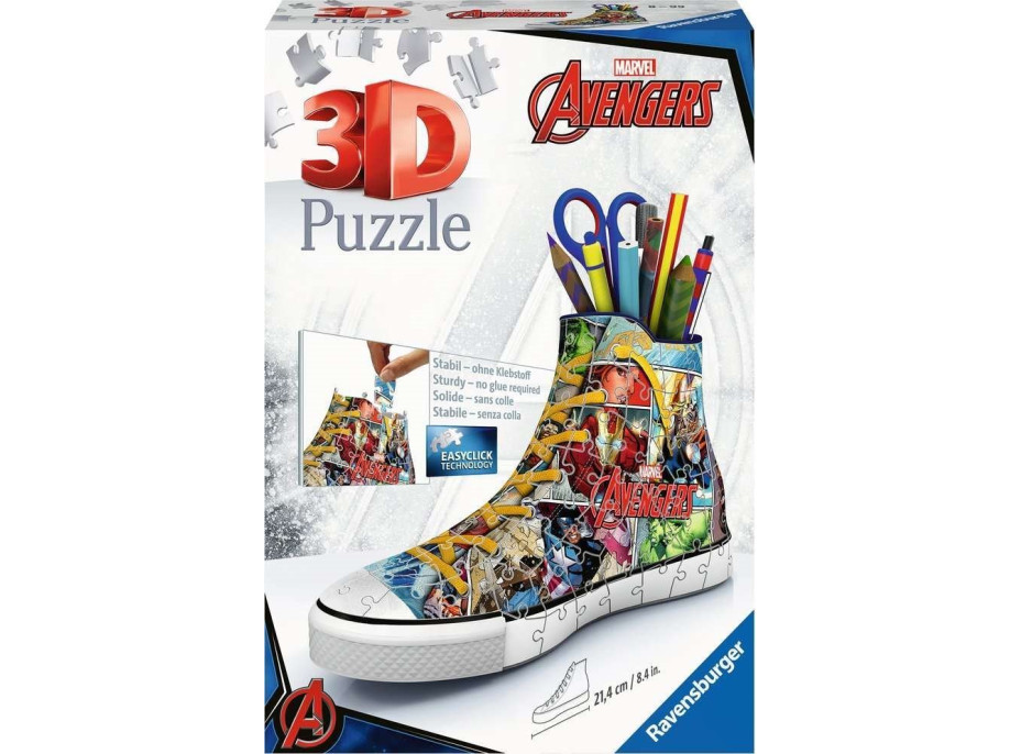 RAVENSBURGER 3D puzzle Kecka Avengers 108 dielikov