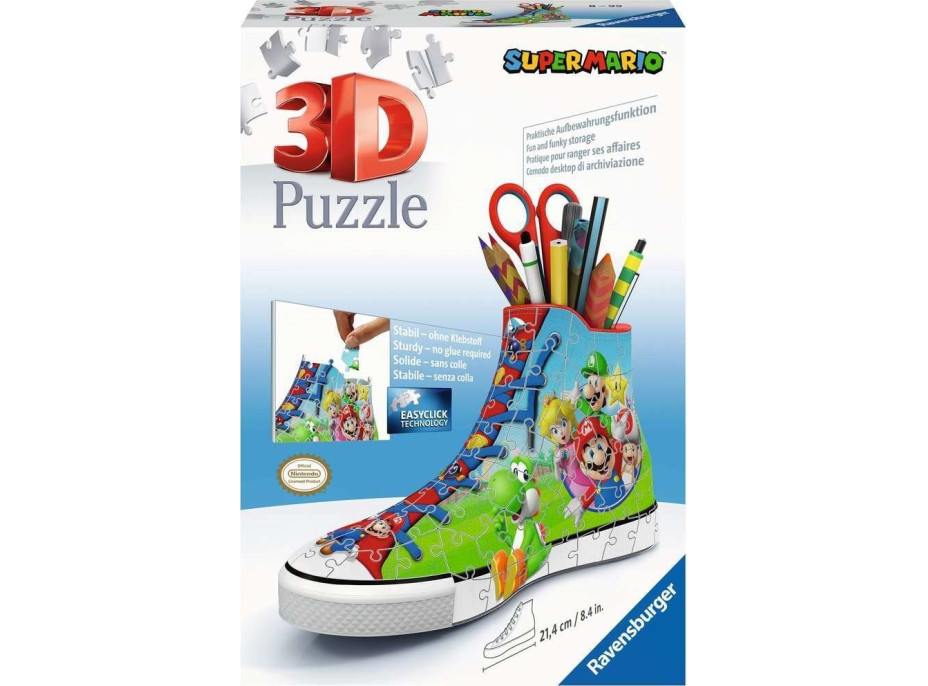 RAVENSBURGER 3D puzzle Kecka Super Mario 112 dielikov