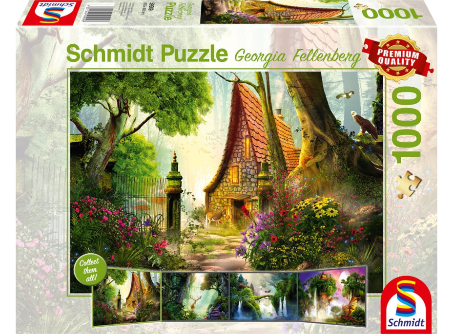 SCHMIDT Puzzle Dom na čistine 1000 dielikov