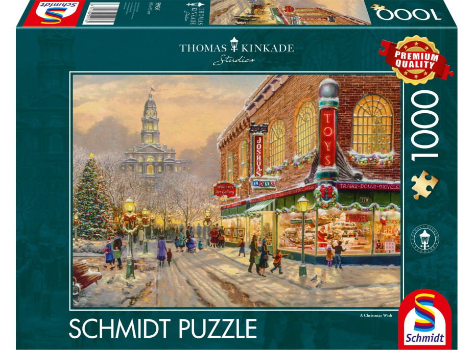 SCHMIDT Puzzle Vianočné prianie 1000 dielikov